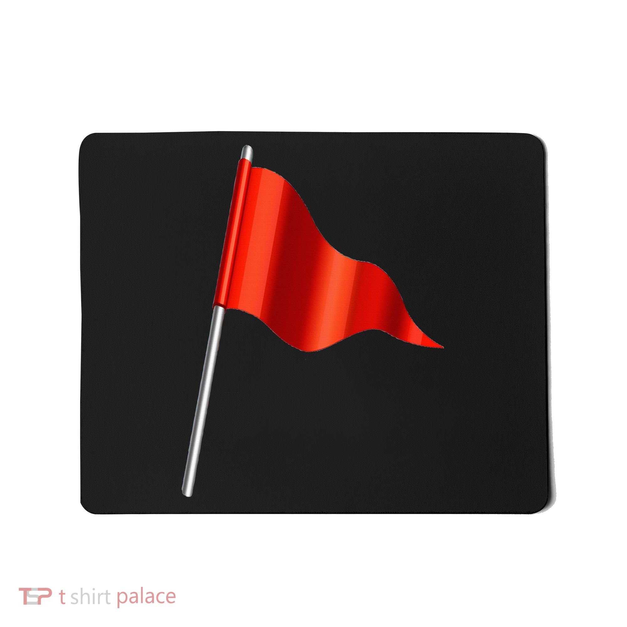 Funny Toxic & Irresistibly Sexy Red Flag Mousepad