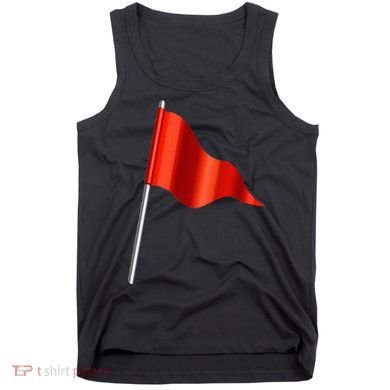 Funny Toxic & Irresistibly Sexy Red Flag Tank Top