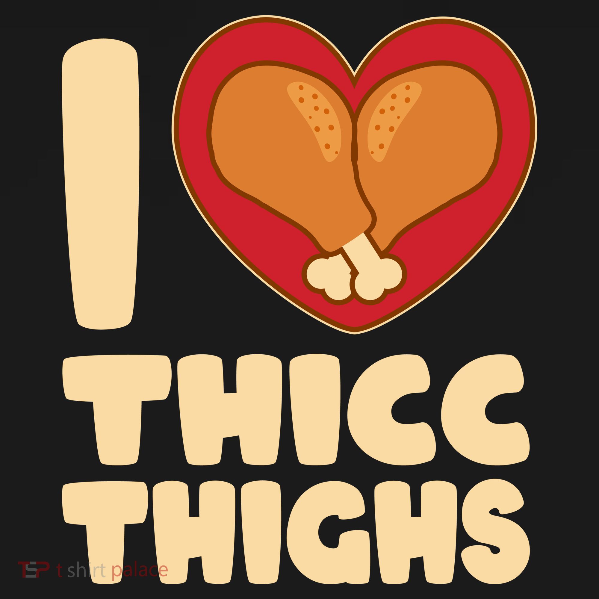 Funny Thanksgiving I Heart Thicc Thighs Visor