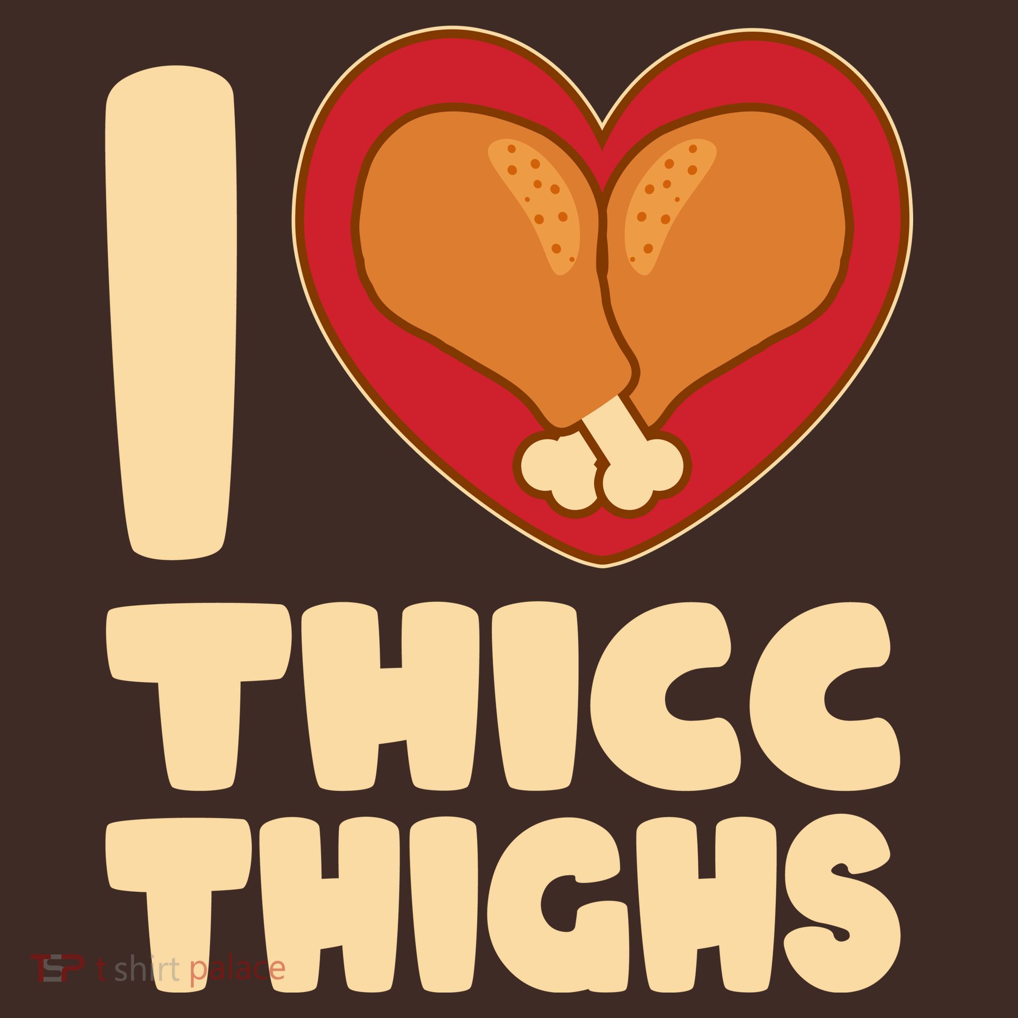 Funny Thanksgiving I Heart Thicc Thighs Baby Bodysuit
