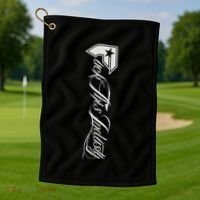 Fuck This Industry Golf Towel thumb 1
