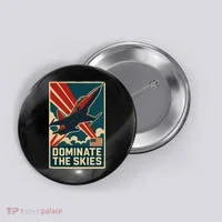 F-5E Tiger II Jet Button thumb 0