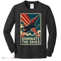 F-5E Tiger II Jet Kids Long Sleeve Shirt thumb 0