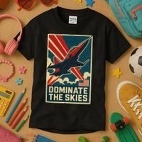F-5E Tiger II Jet Kids T-Shirt thumb 3