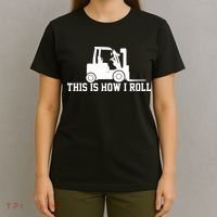 Forklift This Is How I Roll Vintage Gift T-Shirt thumb 4