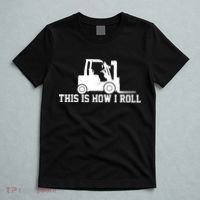 Forklift This Is How I Roll Vintage Gift T-Shirt thumb 5