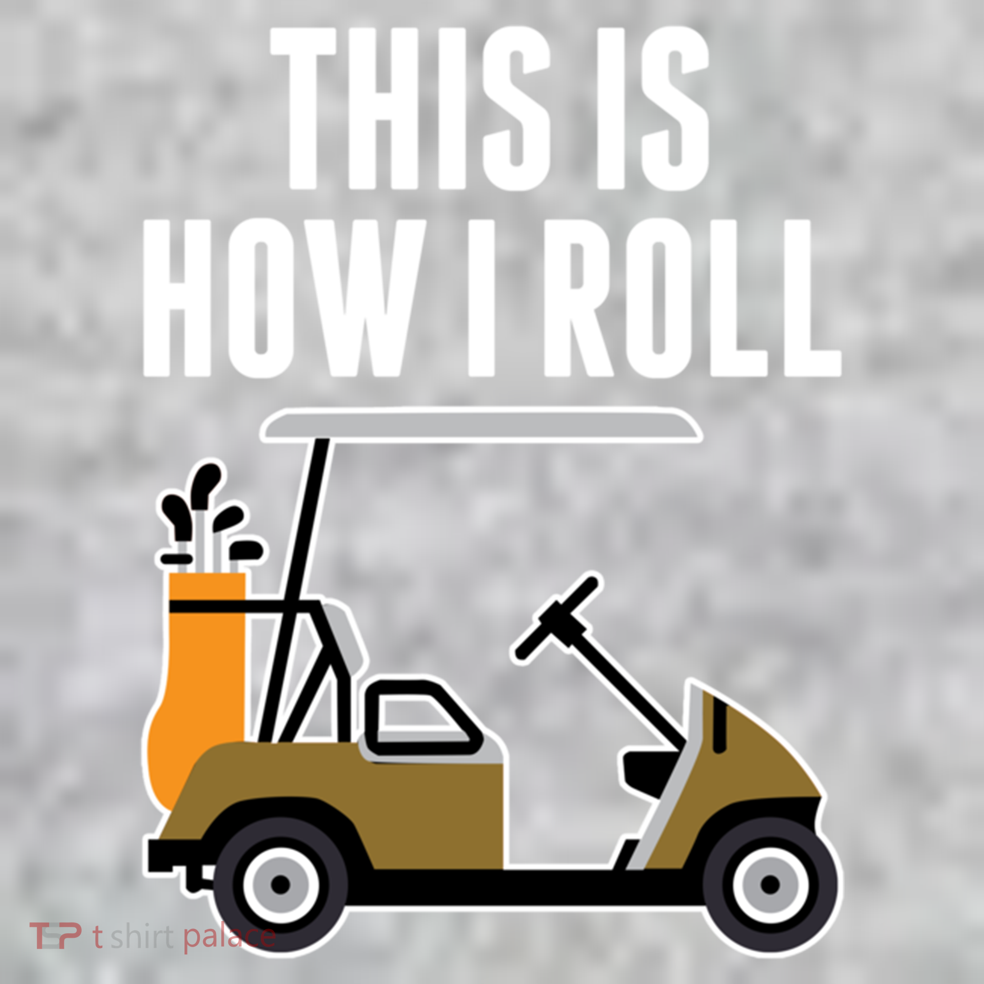 Funny This Is How I Roll Golf Cart Gift The Baniff Cuffed Pom Beanie
