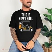 Funny This Is How I Roll Golf Cart Gift Comfort Colors T-Shirt thumb 3