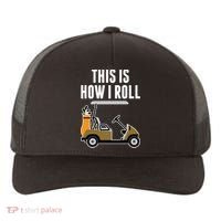 Funny This Is How I Roll Golf Cart Gift Yupoong Adult 5-Panel Trucker Hat thumb 0