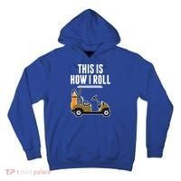 Funny This Is How I Roll Golf Cart Gift Tall Hoodie thumb 0