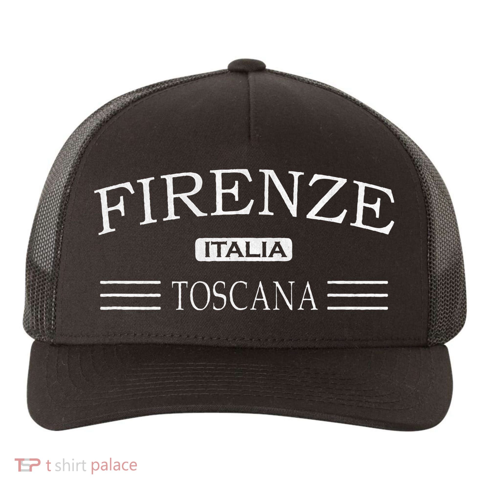 Firenze Toscana Italia Florence Tuscany Italy Yupoong Adult 5-Panel Trucker Hat