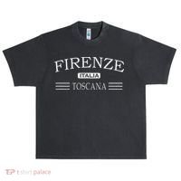 Firenze Toscana Italia Florence Tuscany Italy Urban Oversized Heavyweight T-Shirt thumb 0