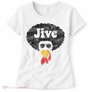 Funny Thanksgiving Jive Gift Vintage Distressed Turkey Face Women's T-Shirt
