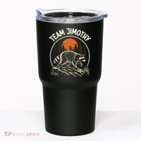 Funny Team Jimothy Raccoon Wilderness Tumbler thumb 0