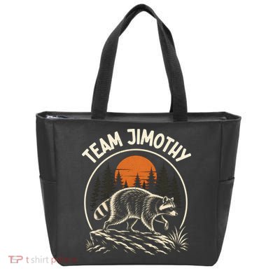 Funny Team Jimothy Raccoon Wilderness Tote Bag