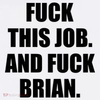 Fuck This Job And Fuck Brian Women's Hoodie thumb 2