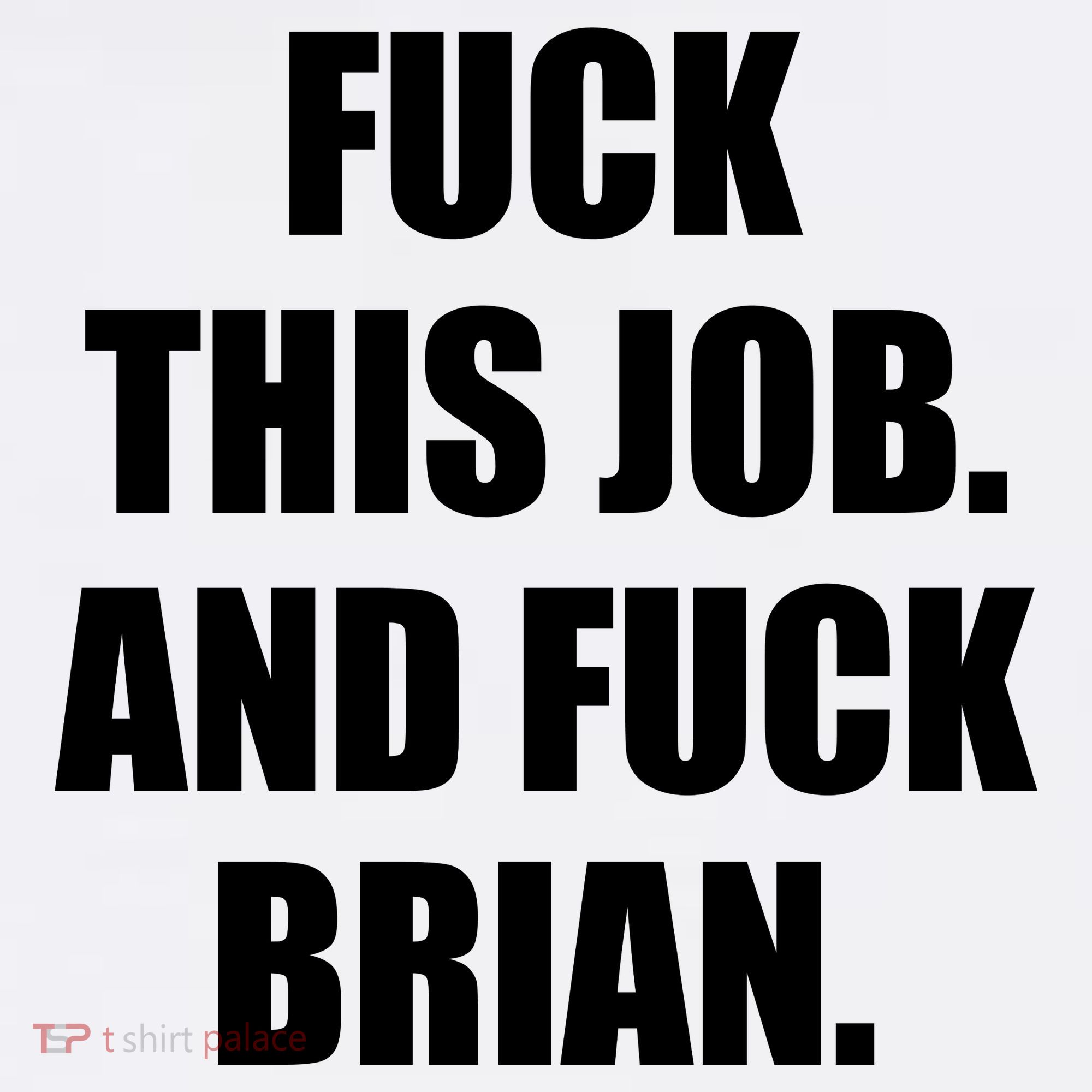 Fuck This Job And Fuck Brian Kids Long Sleeve Plaid Pajama Set