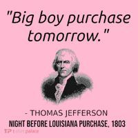 Funny Thomas Jefferson USA History Teacher Louisiana Coaster thumb 2