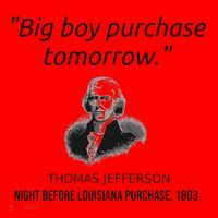 Funny Thomas Jefferson USA History Teacher Louisiana Santa Hat thumb 1
