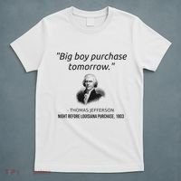 Funny Thomas Jefferson USA History Teacher Louisiana T-Shirt thumb 5
