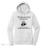 Funny Thomas Jefferson USA History Teacher Louisiana Women's Hoodie thumb 0
