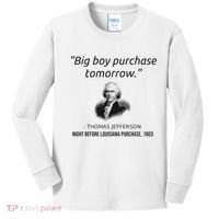 Funny Thomas Jefferson USA History Teacher Louisiana Kids Long Sleeve Shirt thumb 0
