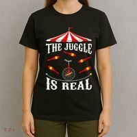 Funny The Juggle Is Real Circus Juggler Gift Idea Mm T-Shirt thumb 4