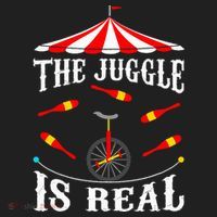 Funny The Juggle Is Real Circus Juggler Gift Idea Mm Beanie thumb 2