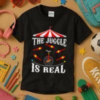 Funny The Juggle Is Real Circus Juggler Gift Idea Mm Kids T-Shirt thumb 3