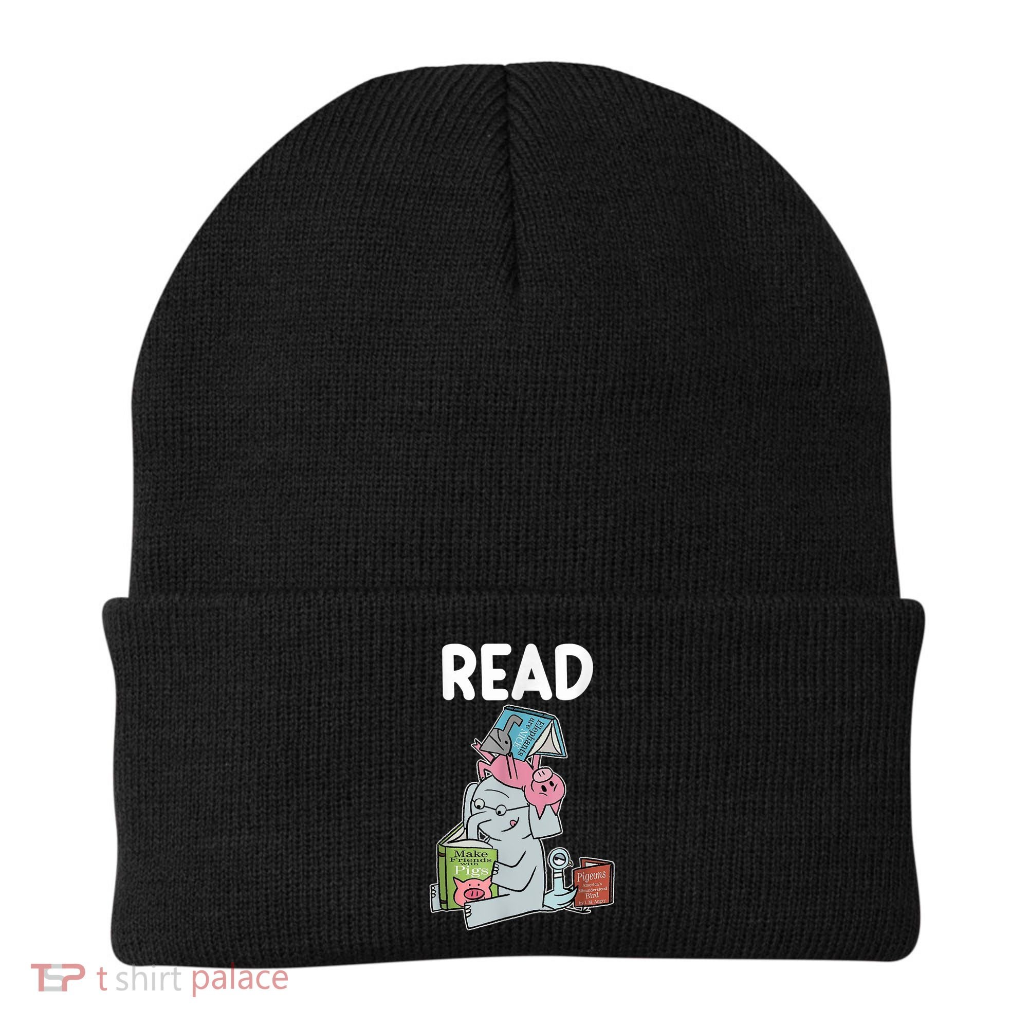 Funny Teacher Library Read Book Club Piggie Elephant Pigeons Beanie