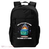 Funny This Little Lightof Mine Lil Dumpster Fire Backpack thumb 0