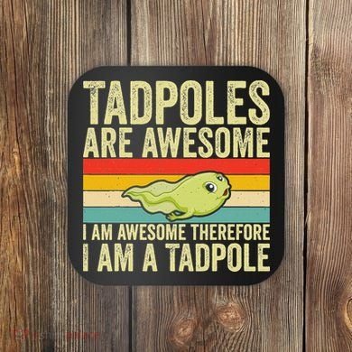 Frog Tadpole Lovers Coaster