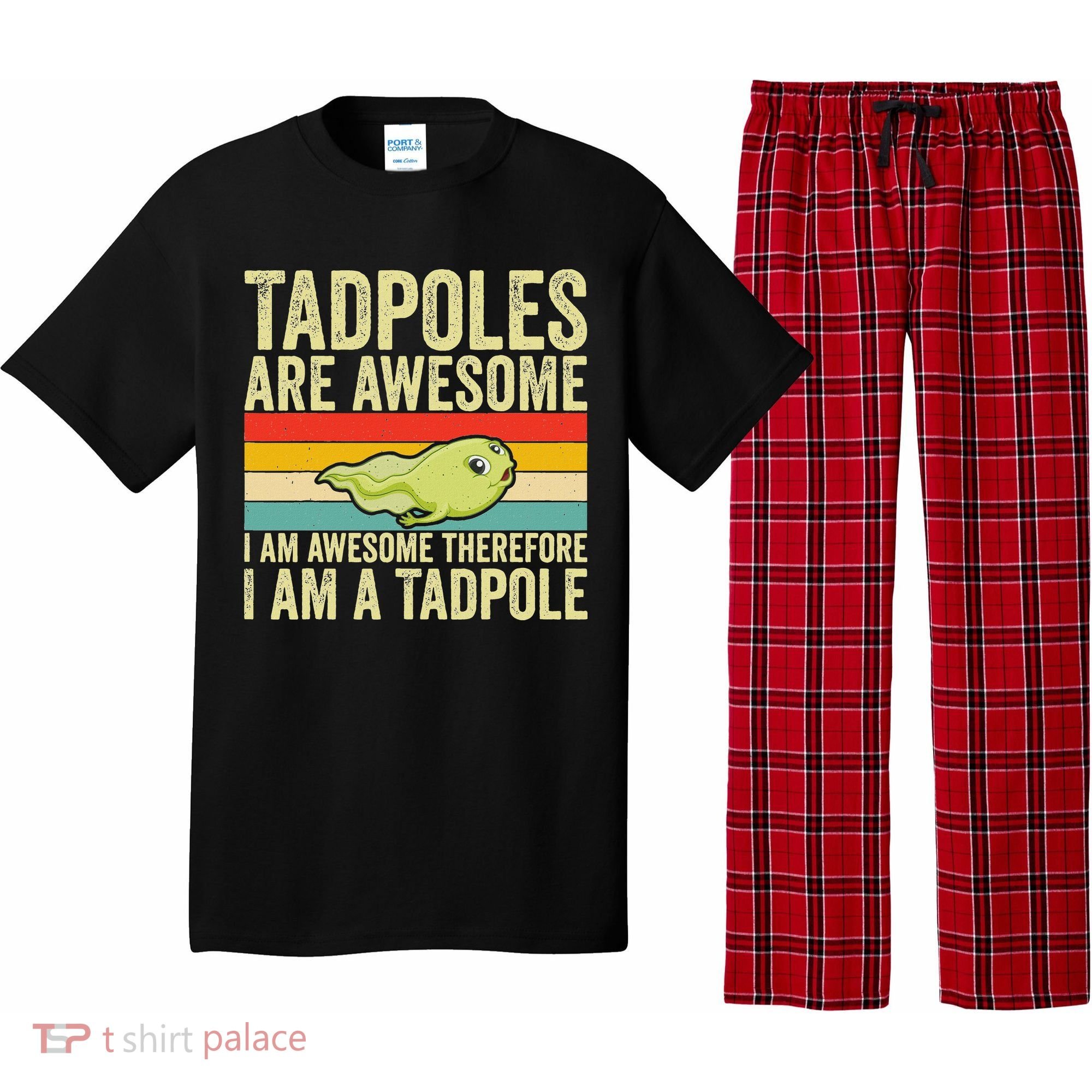 Frog Tadpole Lovers Pajama Set