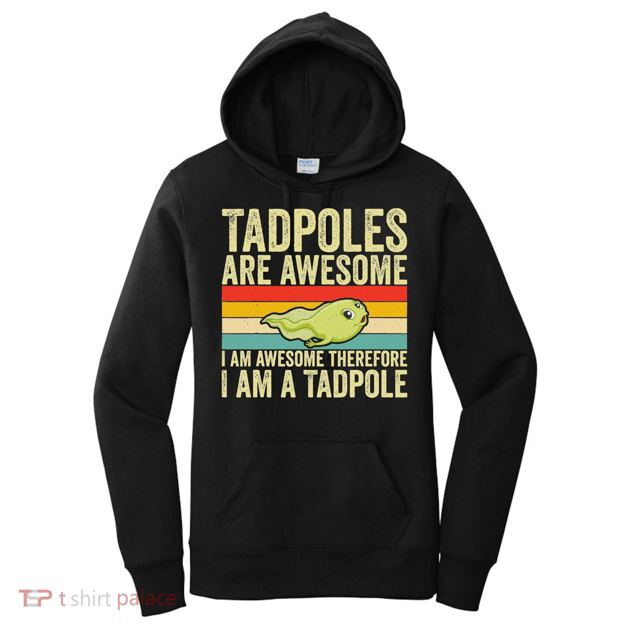 Frog Tadpole Lovers Women's Hoodie