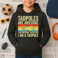 Frog Tadpole Lovers Kids Hoodie thumb 2