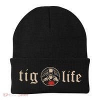 Funny TIG Life Tungsten Inert Gas Welder GTAW Arc Welding Beanie thumb 0