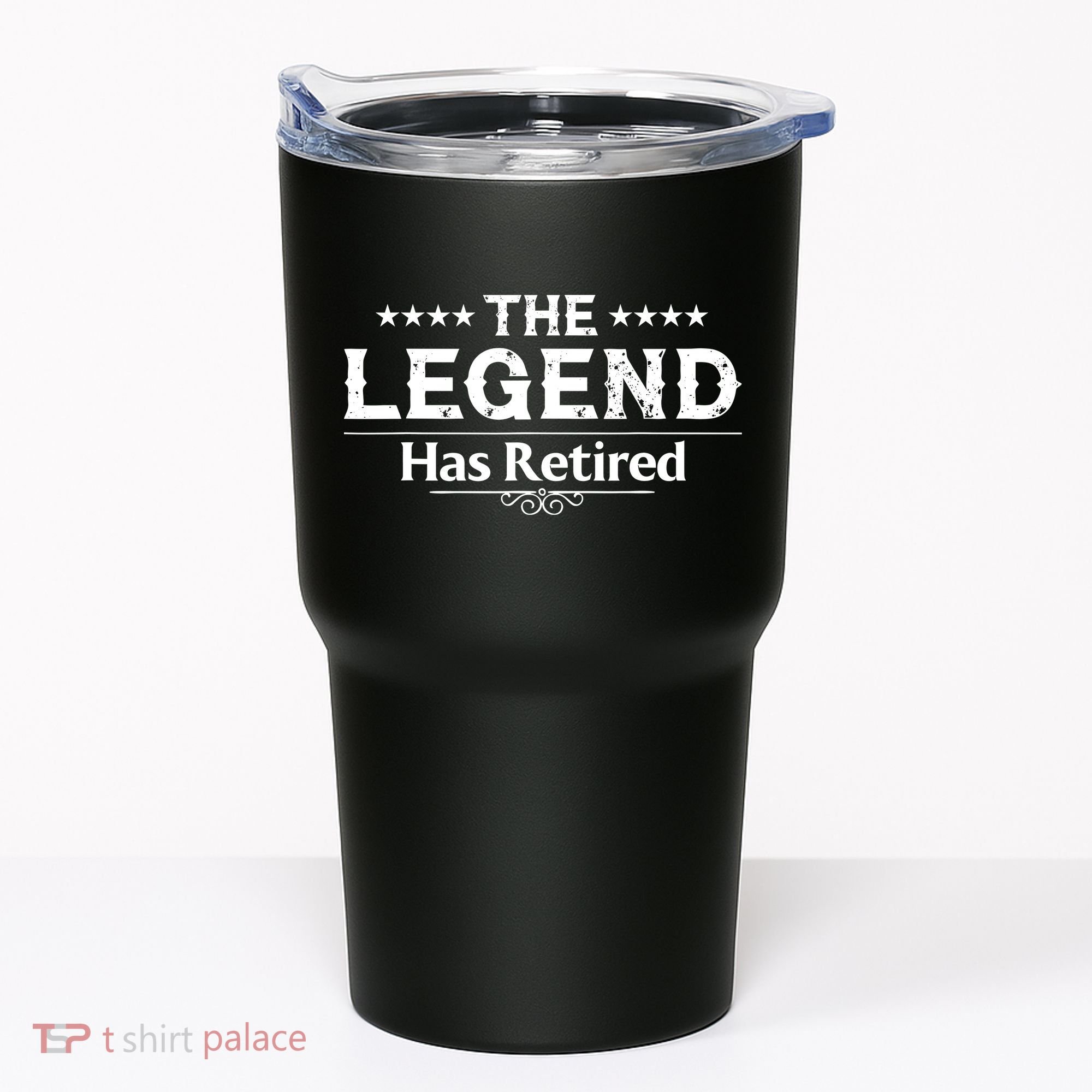 Funny The Legend Has Retired Art Retirement Tumbler
