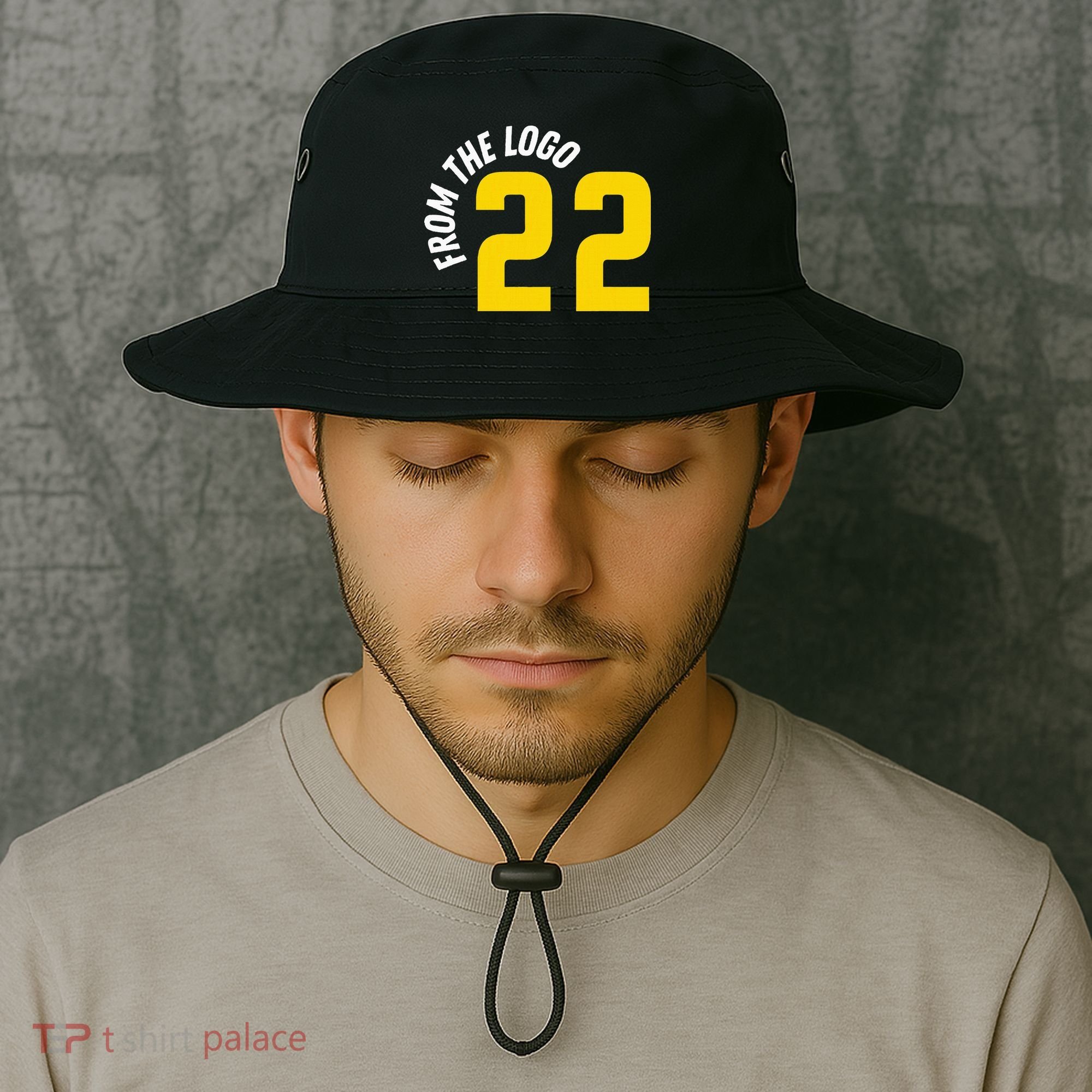From The Logo Clark Bucket Hat