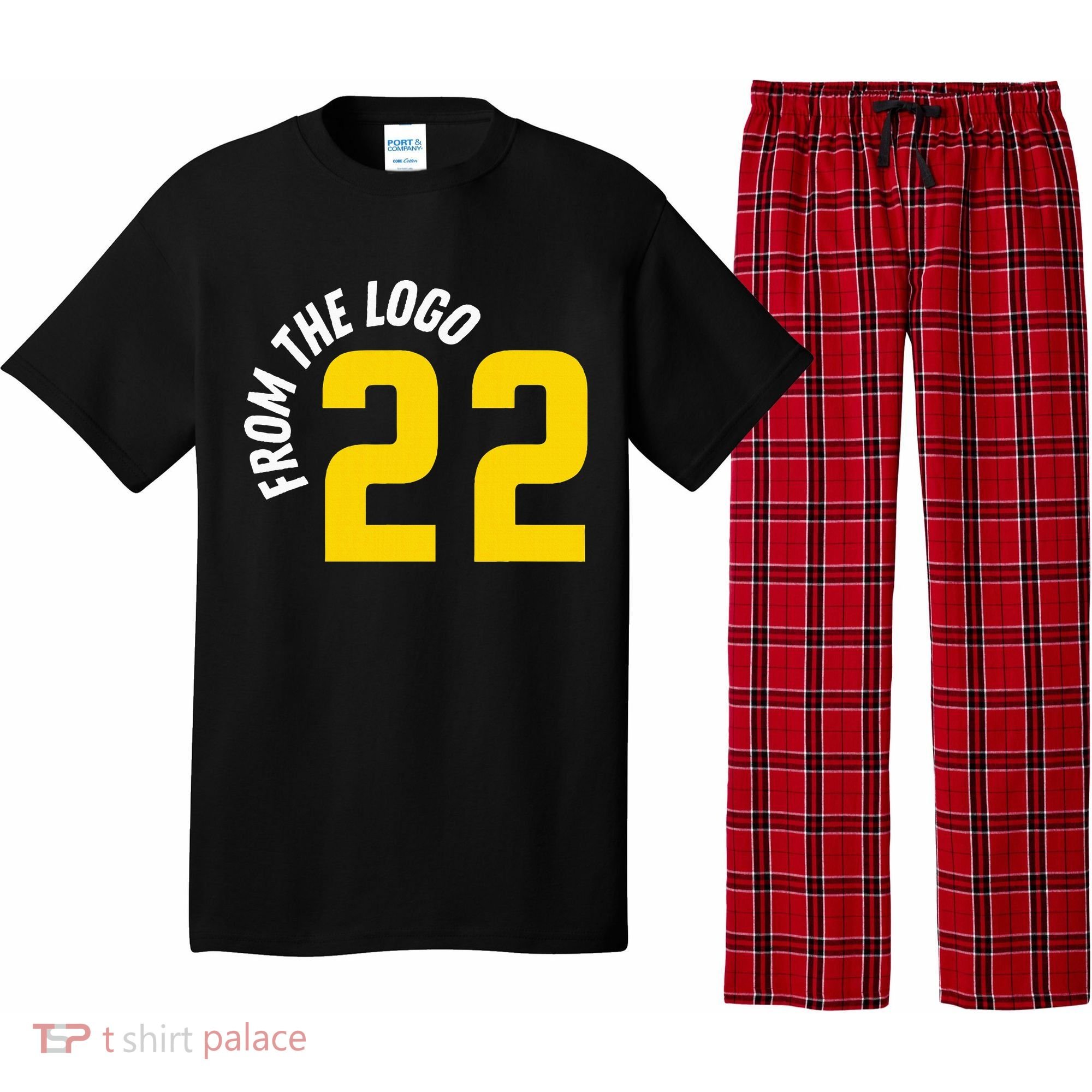 From The Logo Clark Pajama Set
