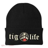 Funny TIG Life Tungsten Inert Gas Welder GTAW Arc Welding Beanie thumb 0