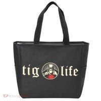 Funny TIG Life Tungsten Inert Gas Welder GTAW Arc Welding Tote Bag thumb 0