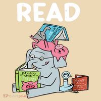 Funny Teacher Library Read Book Club Piggie Elephant Pigeons Tote Bag thumb 4