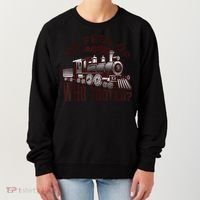 Funny Train Lovers Who Tooted Train Women's Sweatshirt thumb 0