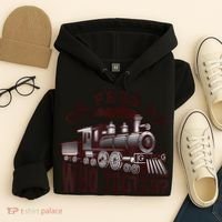 Funny Train Lovers Who Tooted Train Hoodie thumb 4