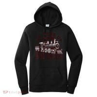 Funny Train Lovers Who Tooted Train Women's Hoodie thumb 0