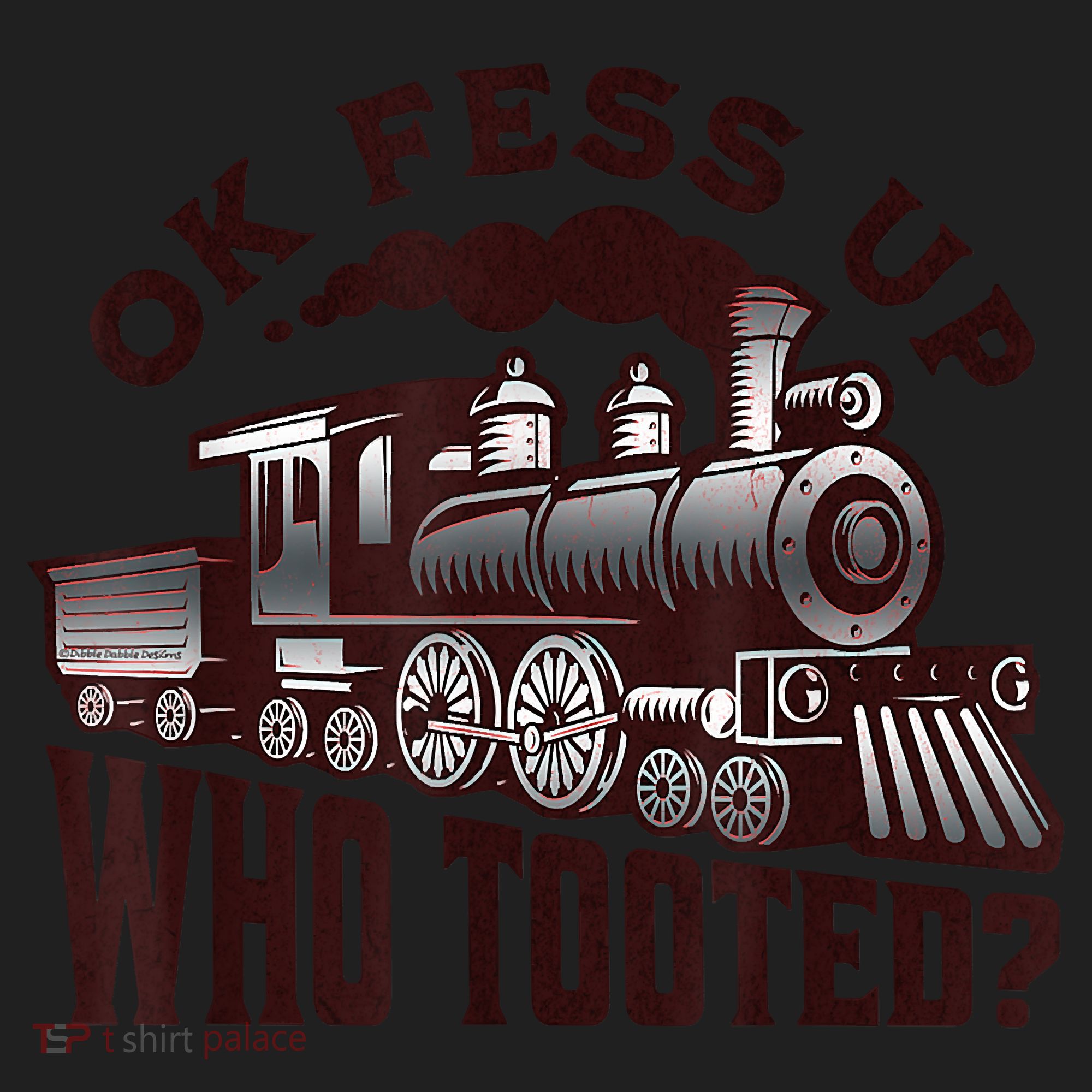 Funny Train Lovers Who Tooted Train Hat