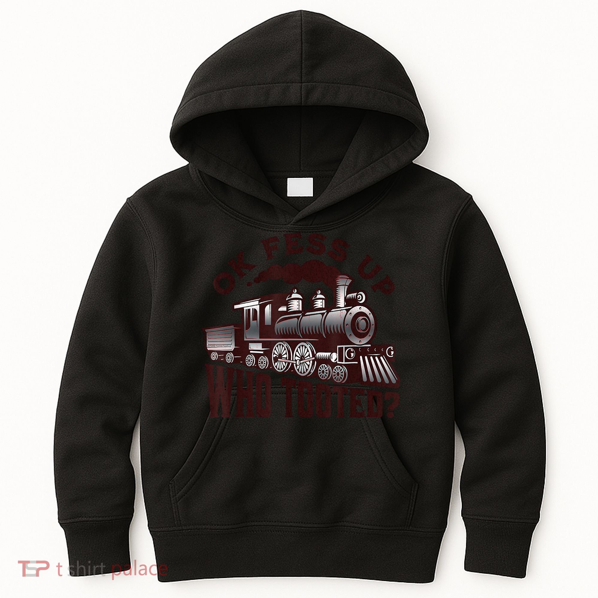 Funny Train Lovers Who Tooted Train Kids Hoodie