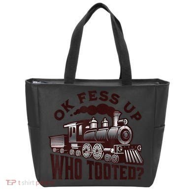 Funny Train Lovers Who Tooted Train Tote Bag
