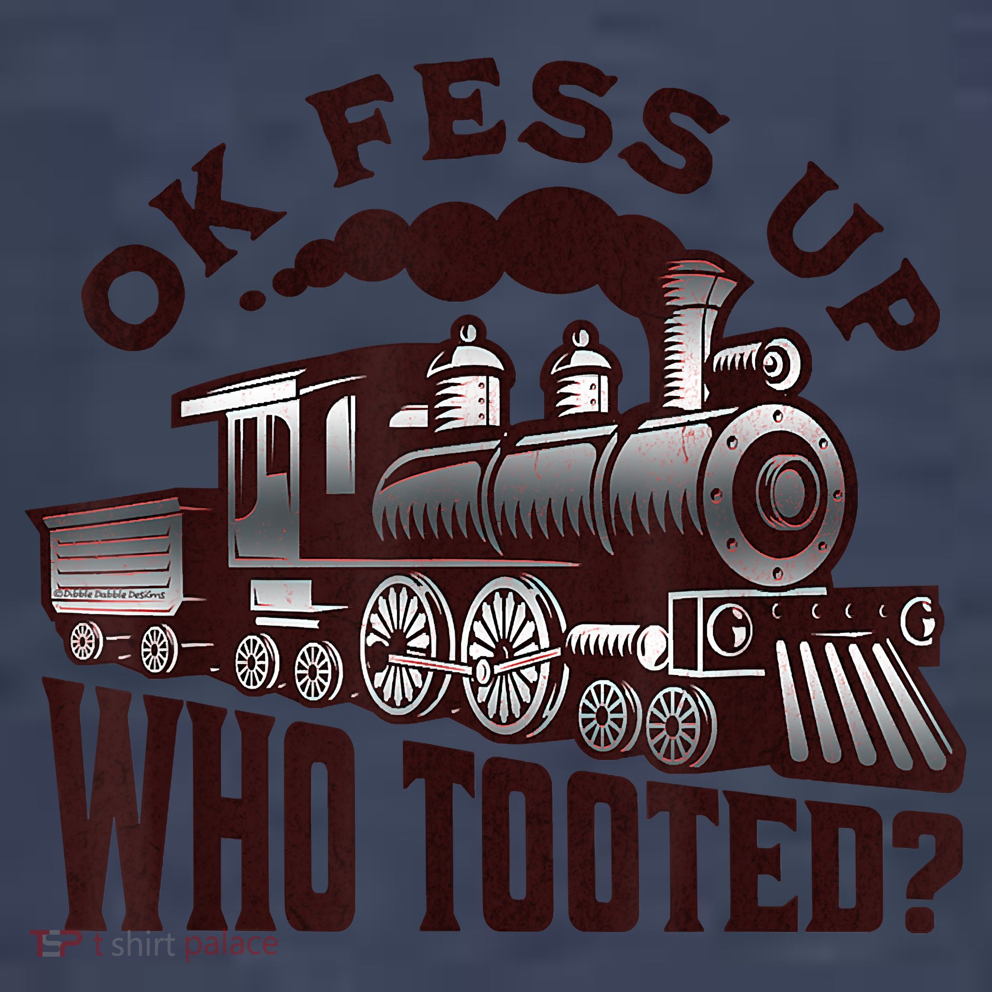 Funny Train Lovers Who Tooted Train Tank Top
