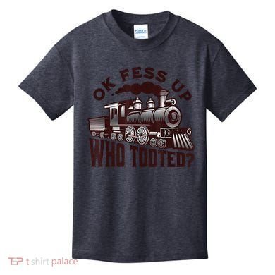 Funny Train Lovers Who Tooted Train Kids T-Shirt